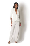 Linen Trousers - White: 12