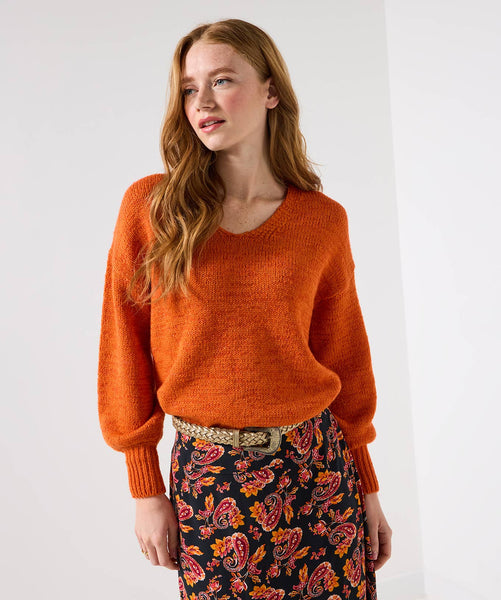 Oh So Cosy Jumper: Orange / 8