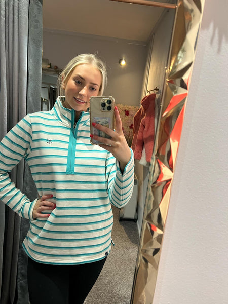 Lighthouse 1/4  zip sweater
