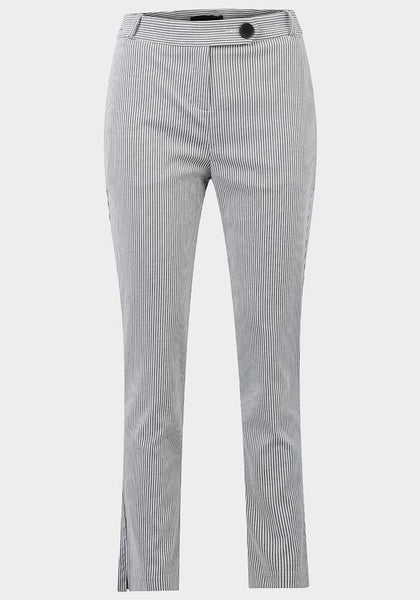 Grey pinstripe trouser