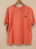 PALM TREE EMBROIDERED T-SHIRT - M232: Rose