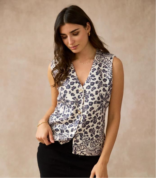 Choc printed Waistcoat