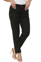 Peg Leg Trousers: Royal Blue / 27 / XL