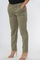 Peg Leg Trousers: Royal Blue / 27 / XL