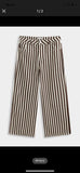 Stripe trousers