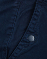 Navy chino style trousers