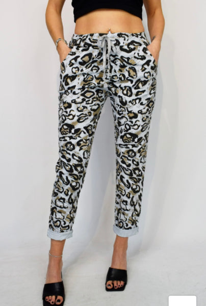 Animal Speckle Italian Magic Trousers