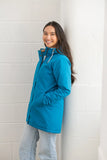 Lighthouse coat teal