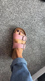Pink sliders