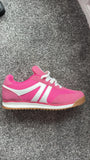 Pink trainers
