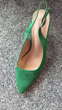 Geeen sling backs