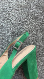 Geeen sling backs