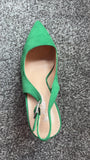 Geeen sling backs