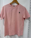 PALM TREE EMBROIDERED T-SHIRT - M232: Vert