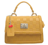 EMBOSSED MULTIWAY WITH CHERRY CHARM: Green