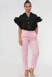 Peg Leg Trousers: Royal Blue / 27 / XL